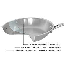 BergHOFF Professional 8" Stainless Steel Saucepan