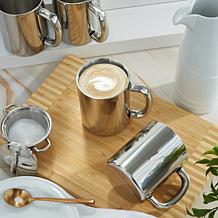 Berghoff Straight 18/10 SS 4pc Coffee Mug Set