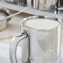 BergHOFF Straight 6pc 18/10 Stainless Steel Mug Set 12 oz.