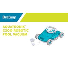 Bestway AquaTronix G200 Robotic Pool Vacuum with Rechargeable Battery