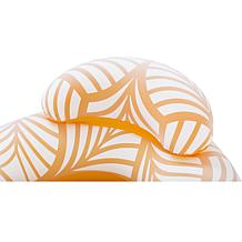 Bestway H2OGO! Yellow and White Comfort Plush Deluxe Swim Tube