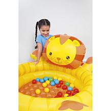 Bestway Up, In & Over 44 x 39 x 24 Inch Lion Ball Pit