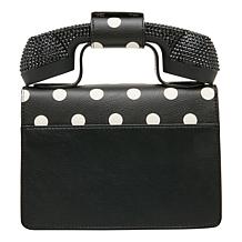 Betsey Johnson Miss Connection Polka Dot Phone Crossbody Handbag
