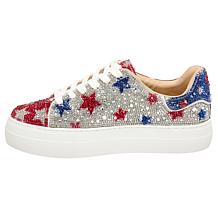Betsey Johnson Sidny Rhinestone Sneaker