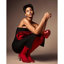 Betsey Johnson Stole My Heart Crossbody Clutch