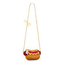 Betsey Johnson Wiener Takes All Beaded Crossbody Bag