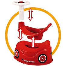 BIG Baby Potty Red with Steering Wheel