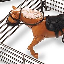 Big Country Toys 24-Piece Truck & Horse Trailer Playset