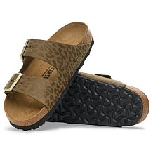 Birkenstock Arizona Birkibuc Leopard-Design Sandal