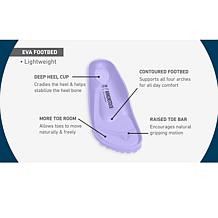 Birkenstock Arizona EVA Sandal - Black or Eggshell