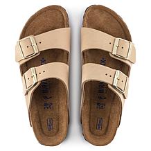 Birkenstock Arizona Soft Footbed Nubuck Leather Sandal