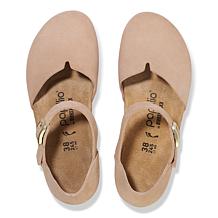 Birkenstock Papillio Mary Jane Suede Wedge