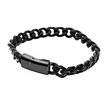 Black Cuban Chain Bracelet