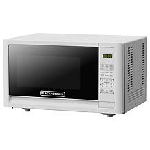 Black+Decker EM031MFOP2 1.1-Cu. Ft. Microwave, White