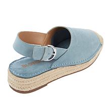 Blondo Hiliana Water-Repellent Suede Espadrille