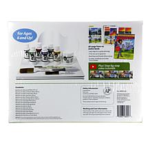 Bob Ross for Kids Happy Lessons in a Box, Acrylic Painting Kit