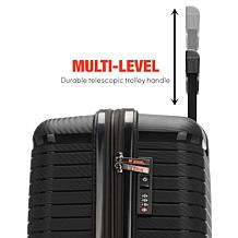 Bobcat Trencher 3 Piece Expandable Hardside Luggage Set with TSA Lock