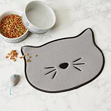 Bone Dry Grey Cat Whiskers Placemat