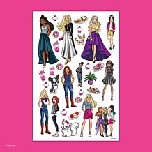 book n app Color and Sticker Fun Barbie Spiralbound Book