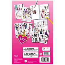 book n app Color and Sticker Fun Barbie Spiralbound Book