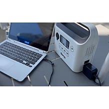 BORIO 60,000mAh Power Station with AC Outlets, USB Outlets & LED Light
