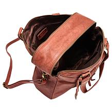 Born Bonvini Leather Satchel Handbag