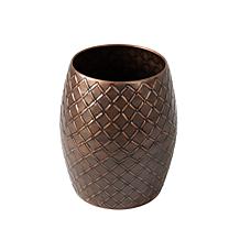 Braga Metal Stool-Table-Container in Copper Finish