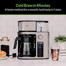 Braun MultiServe Plus Drip Coffee Maker - Stainless Steel