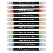 Brea Reese Dual-Tip Dot Markers 12ct with 24 Colors