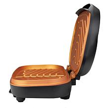 BrentwoodAppliances Nonstick Indoor Electric Copper Grill/Panini Press
