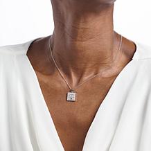 Bright Halo Lab-Grown Diamond Zodiac Sign Pendant Necklace