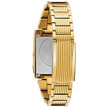 Bulova Men's Gold-Tone Computron Digital Watch