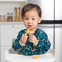 Bumkins Sleeved Bib 2-Pack - Ocean Life & Jungle