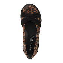 BZees Glamour Knot Washable Slip-On Flat