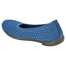 BZees Kallie Mesh Knit Rhinestone Flat
