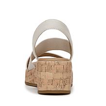 BZees® LifeStride Odette Cork Wedge Sandals