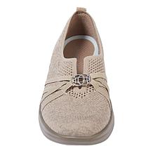 Bzees® Niche Knit Slip-On Flat
