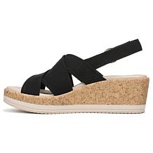 Bzees Rye Airstep Cork Wedge Sandal
