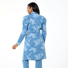 C Wonder by Christian Siriano Denim Trench Coat