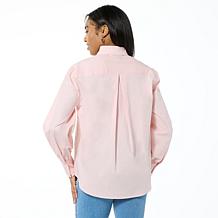 C Wonder by Christian Siriano Floral Detail Shirt