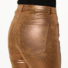 C Wonder by Christian Siriano Seamed Faux Leather Pant