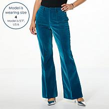 C Wonder by Christian Siriano Velvet Trouser Pant