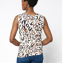 C Wonder Cinch Front Sleeveless Top