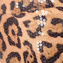 C Wonder Runway Sequin Slim Flare Pant