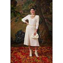 C Wonder Tweed Knit Sweater Top