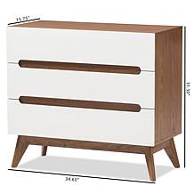 Calypso 3-Drawer Storage Chest
