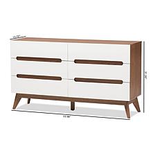 Calypso 6-Drawer Storage Dresser