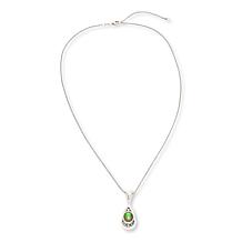 Canadian Ammolite Gems Green Ammolite Triplet Pendant with Chain