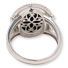 Canadian Ammolite Gems Oval Ammolite Triplet Ring