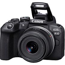 Canon EOS R10 Mirrorless Digital Camera with 18-45mm IS STM Lens - ...